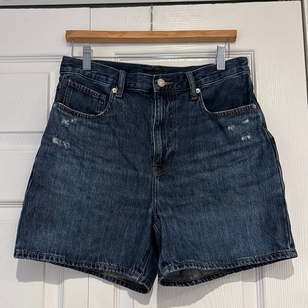 Uniqlo mom jean shorts